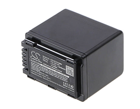 3.6V, Li-ion, 4040mAh, Camera battery fits Panasonic, Vw-vbt380, Hc-250eb, Hc-550eb, 14.544Wh Camera Cameron Sino Technology Limited (Camera)