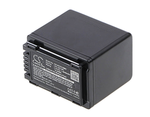 3.6V, Li-ion, 4040mAh, Camera battery fits Panasonic, Vw-vbt380, Hc-250eb, Hc-550eb, 14.544Wh Camera Cameron Sino Technology Limited (Camera)