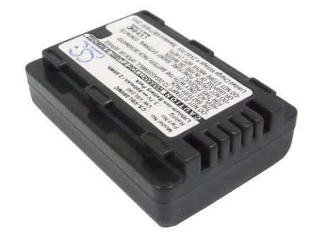 3.7V, Li-ion, 800mAh, Camera battery fits Panasonic, Vw-vbl090, Hdc-hs60k, Hdc-sd40, 2.96Wh Camera Cameron Sino Technology Limited (Camera)