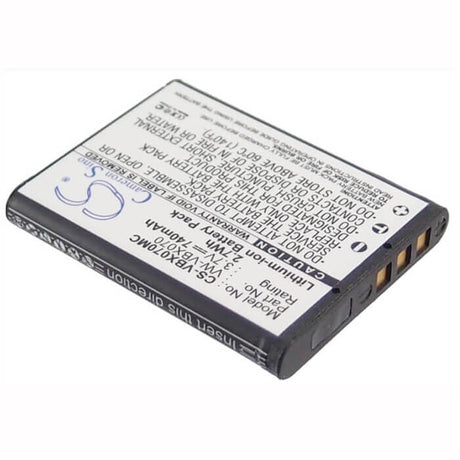 3.7V, Li-ion, 740mAh, Camera battery fits Panasonic, Vw-vbx070, Hm-ta2, Hx-dc1, 2.738Wh Camera Cameron Sino Technology Limited (Camera)