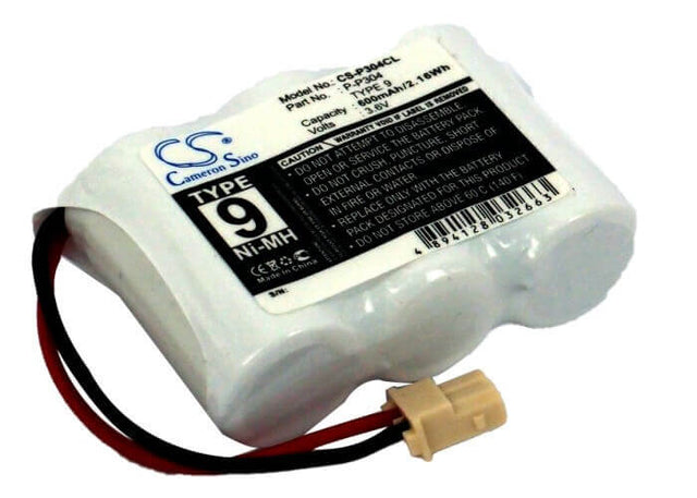 Cordless Phone Battery For Panasonic, P-P304, PP304, P-P304PA/1B, 3.6v, 600mah - 2.16wh Cordless Phone Cameron Sino Technology Limited (Cordless Phone)