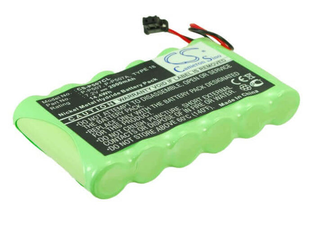 7.2V, Ni-MH, 2000mAh, Cordless Phone battery fits Panasonic, P-p507, Kx-tg2000, Kx-tg2000b, 14.4Wh Cordless Phone Cameron Sino Technology Limited (Cordless Phone)