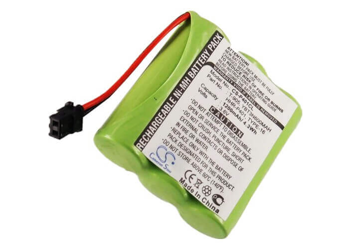 3.6V, Ni-MH, 1200mAh, Cordless Phone battery fits Sager, Bell South, Panasonic, Uniden, 23-897, Mph6928, Mph6929, 4.32Wh Cordless Phone Cameron Sino Technology Limited (Cordless Phone)