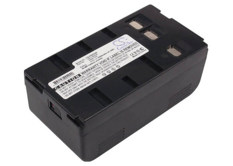Camera Battery For Panasonic Lc-1, Nv-3ccd1, Nv-61, Nv-63, 6v, 4200mah - 25.20wh Camera Cameron Sino Technology Limited (Suspended)