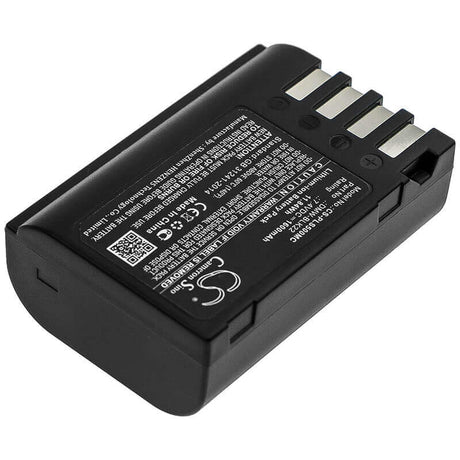 7.4V, Li-ion, 1600mAh, Camera battery fits Panasonic, Dmw-blk22, Lumix Dc-s5, Lumix Dc-s5k, 11.84Wh Camera Cameron Sino Technology Limited (Camera)