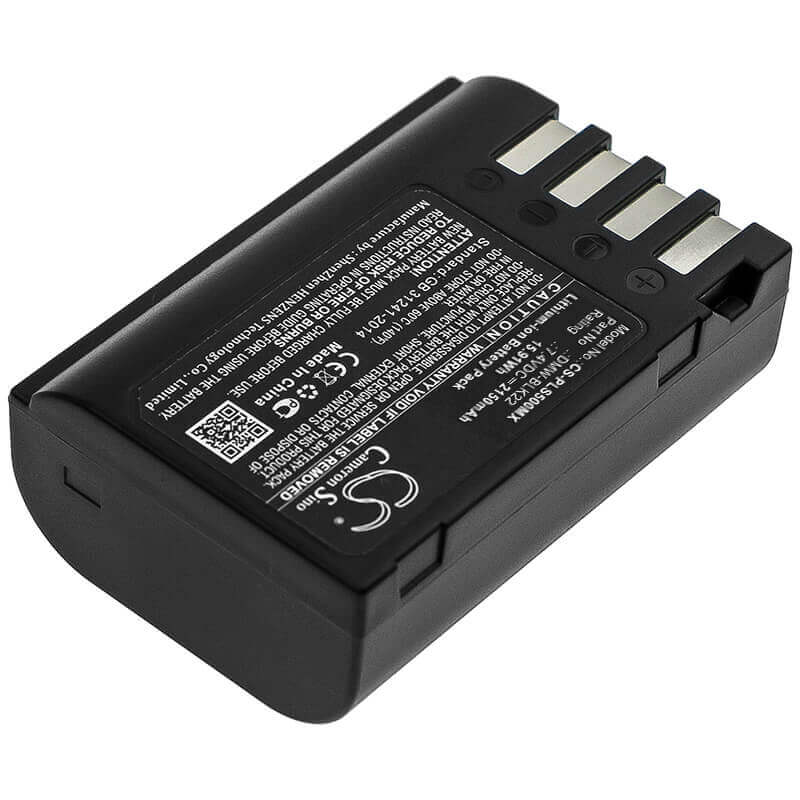 7.4V, Li-ion, 2150mAh, Camera battery fits Panasonic, Dmw-blk22, Lumix Dc-s5, Lumix Dc-s5k, 15.91Wh Camera Cameron Sino Technology Limited (Camera)