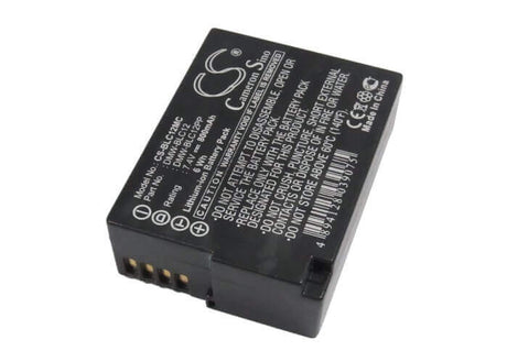 Camera Battery For Panasonic Lumix Dmc-fz200, Lumix Dmc-fz200gk, 7.4v, 800mah - 5.92wh Camera Cameron Sino Technology Limited (Camera)