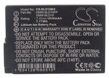 7.4V, Li-ion, 1050mAh, Camera battery fits Panasonic, Dmw-bld10, Lumix Dmc-g3, Lumix Dmc-g3k, 7.77Wh Camera Cameron Sino Technology Limited (Camera)