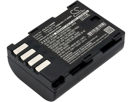 7.4V, Li-ion, 1600mAh, Camera battery fits Panasonic, Dmw-blf19, Lumix Dmc-gh3, Lumix Dmc-gh3a, 11.84Wh Camera Cameron Sino Technology Limited (Camera)