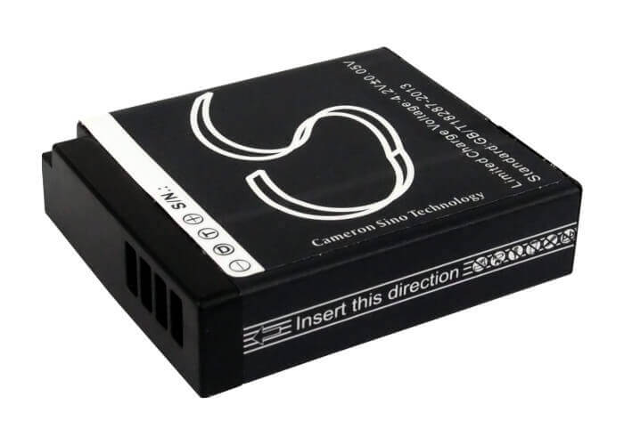7.2V, Li-ion, 600mAh, Camera battery fits Panasonic, Dmw-blh7, Lumix Dmc-gm1, Lumix Dmc-gm1d, 4.32Wh Camera Cameron Sino Technology Limited (Camera)