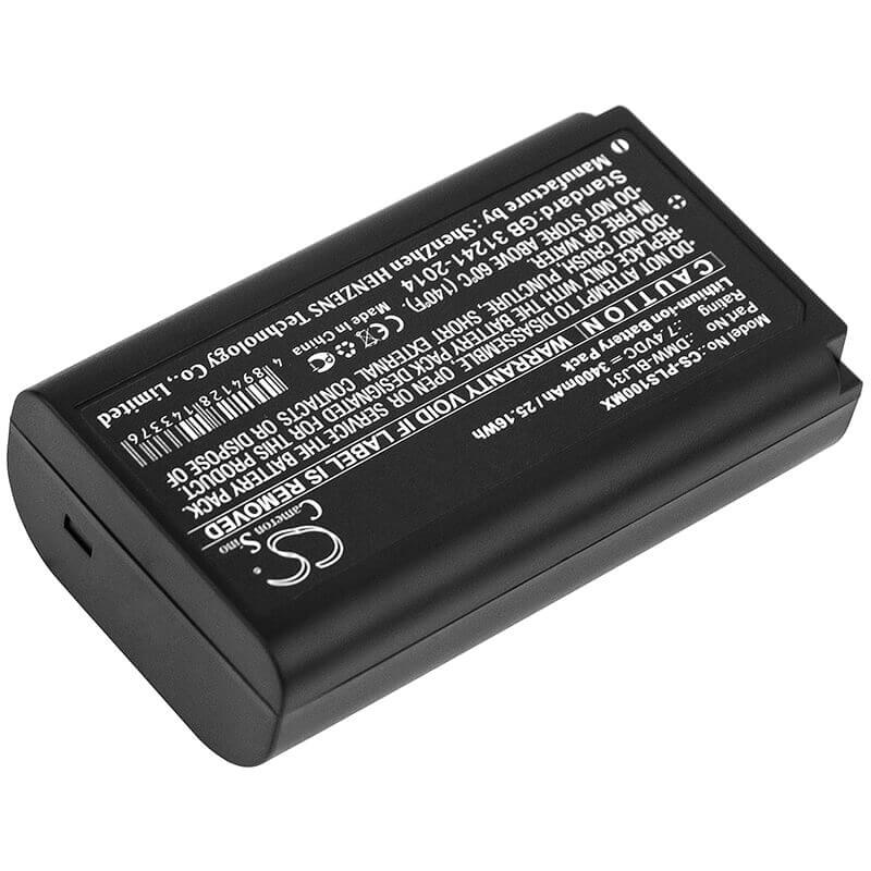 7.4V, Li-ion, 3400mAh, Camera battery fits Panasonic, Dmw-blj31, Lumix Dc-s1, Lumix Dc-s1r, 25.16Wh Camera Cameron Sino Technology Limited (Camera)