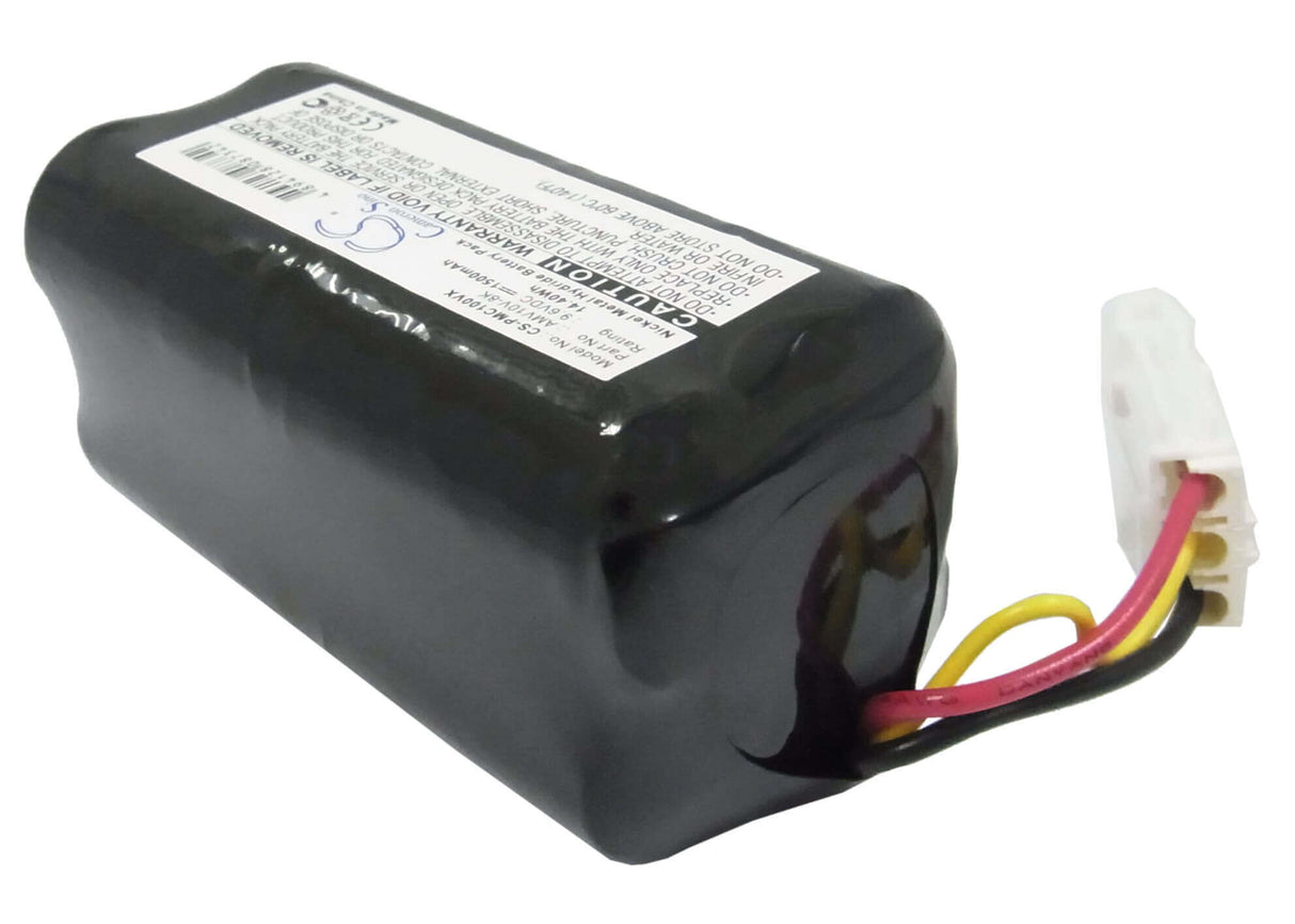 9.6V, Ni-MH, 1500mAh, Vacuum battery fits Panasonic, Mc B 20 J, Mc-b10p, Mc-b20jp, 14.40Wh Vacuum Cameron Sino Technology Limited