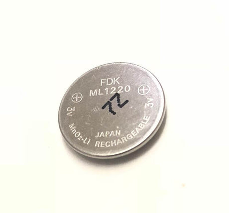 Battery For Panasonic Ml1220, Ml-1220 3v, 15mah - 0.045wh Coin Cell Batteries Panasonic   