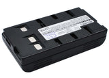 Camera Battery For Panasonic Nv-3ccd1, Nv-61, Nv-63, Nv-g1, 6v, 1200mah - 7.20wh Camera Cameron Sino Technology Limited (Camera)