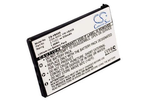 Battery For Panasonic Sv-as10, Sv-as10-a, Sv-as10-d, Sv-as10eg-a, 3.7v, 530mah - 1.96wh Camera Cameron Sino Technology Limited (Suspended)   