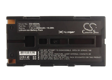 7.4V, Li-ion, 2200mAh, Amplifier battery fits Nippon, Avio, Toa Electronics, Panasonic, Nec, Bp-900, R300sr, R300zd, 16.28Wh PDA, Pocket PC Cameron Sino Technology Limited