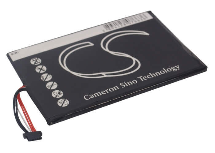 3.7V, Li-Polymer, 3000mAh, E-book, E-reader battery fits Pandigital, 541382820001, Novel 9, R90l200, 11.1Wh E-book, E-reader Cameron Sino Technology Limited