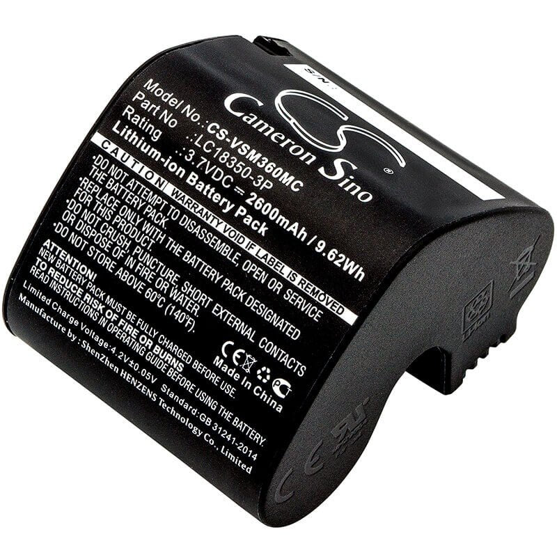 Camera Battery For Panoramic, V.360 Hd, V.360 Hd 3.7v, 2600mah - 9.62wh Camera Cameron Sino Technology Limited (Camera)