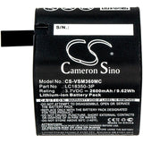 Camera Battery For Panoramic, V.360 Hd, V.360 Hd 3.7v, 2600mah - 9.62wh Camera Cameron Sino Technology Limited (Camera)