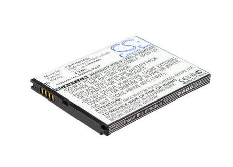 3.7V, Li-ion, 1300mAh, SmartPhone battery fits Pantech, 5htb0133s0a, Burst, P9070, 4.81Wh Mobile, SmartPhone Cameron Sino Technology Limited (Smartphone)