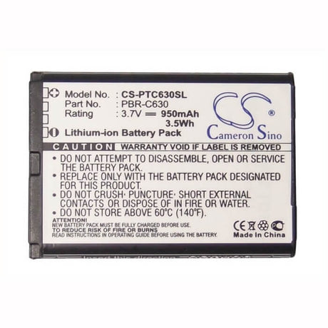 3.7V, Li-ion, 950mAh, SmartPhone battery fits Pantech, Pbr-c630, C630, 3.52Wh Mobile, SmartPhone Cameron Sino Technology Limited (Suspended)