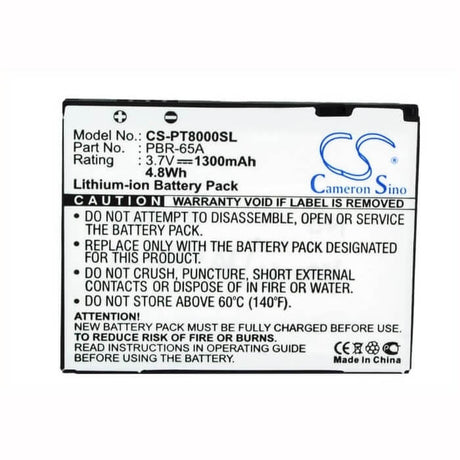 3.7V, Li-ion, 1300mAh, SmartPhone battery fits Pantech, Pbr-65a, Crossover, P8000, 4.81Wh Mobile, SmartPhone Cameron Sino Technology Limited (Smartphone)
