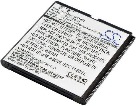 3.7V, Li-ion, 1500mAh, SmartPhone battery fits Sky, Bat-6700m, Im-a710, Im-a710k, 5.55Wh Mobile, SmartPhone Cameron Sino Technology Limited (Suspended)