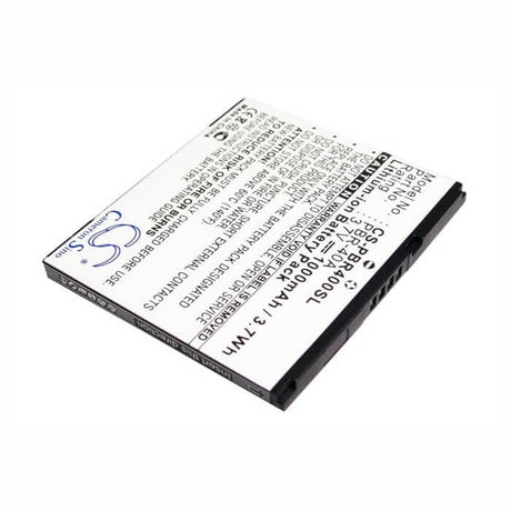 3.7V, Li-ion, 1000mAh, SmartPhone battery fits Pantech, 5htb0102b0a, Laser P9050, P9050, 3.7Wh Mobile, SmartPhone Cameron Sino Technology Limited (Smartphone)