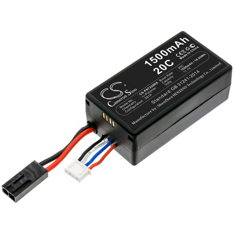 11.1V, Li-Polymer, 1500mAh, Drones battery fits Parrot, Parrot, Ar.drone 2.0, Ar.drone 2.0, 16.65Wh Drones Cameron Sino Technology Limited