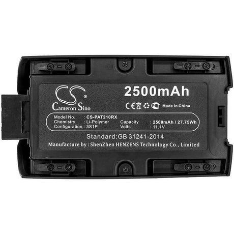 Drone battery For Parrot, Bebop 2,bebop 2 Pro 11.1v, 2500mah - 27.75wh Drones Cameron Sino Technology Limited