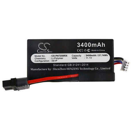 11.1V, Li-Polymer, 3400mAh, Drones battery fits Parrot, Pf070250, Disco, 37.74Wh Drones Cameron Sino Technology Limited