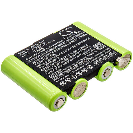 4.8V, Ni-MH, 1500mAh, Flashlight battery fits Pelican, 3765-301-000, 3715z0 Led Atex 2015, 3760z0, 7.20Wh Flashlight Cameron Sino Technology Limited
