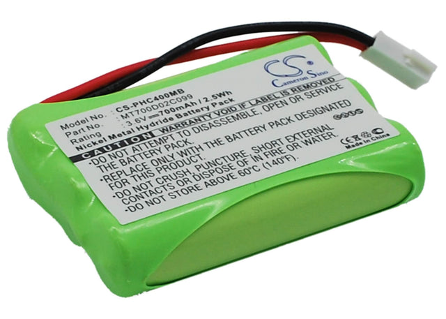 Babyphone Battery For Philips, Ceptf, Sbc-eb3655, Sbc-sc368 3.6v, 700mah - 2.52wh BabyPhone Cameron Sino Technology Limited   