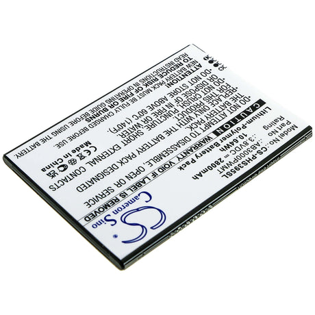 3.8V, Li-Polymer, 2800mAh, SmartPhone battery fits Philips, Ab3000pwmt, Cts395, Xenium S395, 10.64Wh Mobile, SmartPhone Cameron Sino Technology Limited (Smartphone)