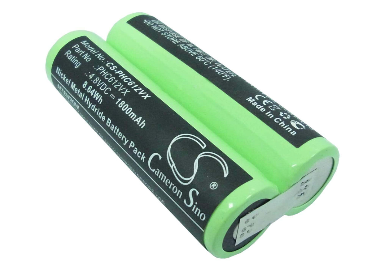 4.8V, Ni-MH, 1800mAh, Vacuum battery fits Philips, Fc6125, 8.64Wh Vacuum Cameron Sino Technology Limited
