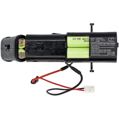 12.0V, Ni-MH, 1500mAh, Vacuum battery fits Philips, Fc6162, Fc6162/02, 18.00Wh Vacuum Cameron Sino Technology Limited