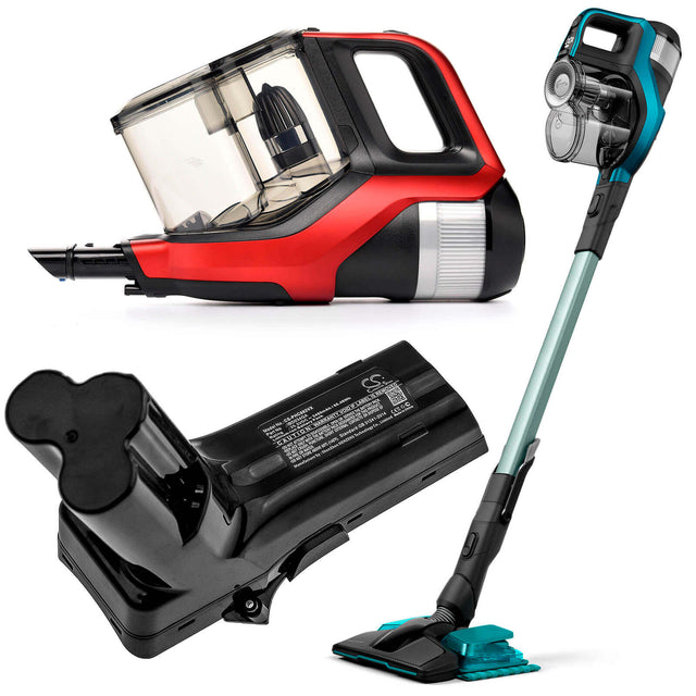 25.2V, Li-ion, 2400mAh, Vacuum battery fits Philips, Fc6822, Fc6822/01, Fc6823, 60.48Wh Vacuum Cameron Sino Technology Limited