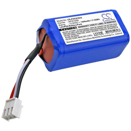 12.8V, LiFePO4, 1400mAh, Vacuum battery fits Severin Chill, Philips, Fc8603, Fc8700, Fc8705, 17.92Wh Vacuum Cameron Sino Technology Limited