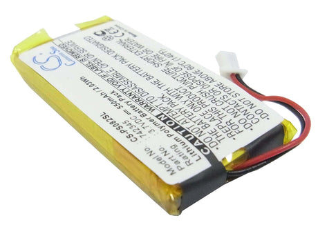 3.7V, Li-Polymer, 550mAh, Media Player battery fits Philips, 742345, Gogear Hdd082/17 2gb, 2.04Wh Media Player Cameron Sino Technology Limited