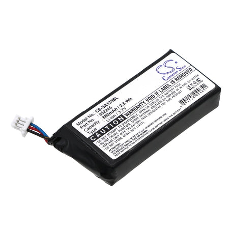 Media Player Battery For Philips, Gogear Hdd1835, Gogear Hdd1837 3.7v, 680mah - 2.52wh Media Player Cameron Sino Technology Limited