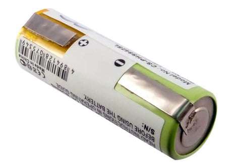 3.7V, Li-ion, 650mAh, Shaver battery fits Philips, Kr112rrl, Hs8420, Hs8420/23, 2.41Wh Shaver Cameron Sino Technology Limited