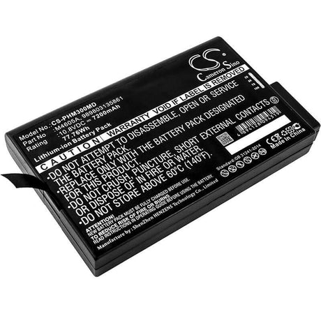10.8V, Li-ion, 7200mAh, Medical battery fits Philips, 865297, 740 Select Vital Signs Monitor, Eli 380 Ecg, 77.76Wh Medical Cameron Sino Technology Limited (Medical)