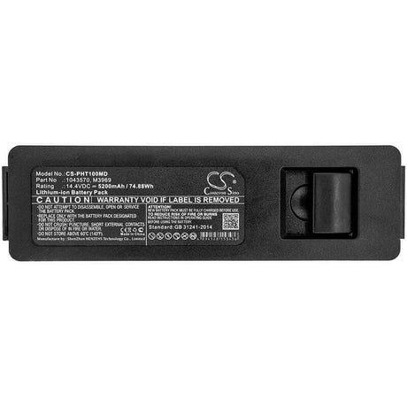 14.4V, Li-ion, 5200mAh, Medical battery fits Philips, 1043570, Bipap A30, Bipap A40, 74.88Wh Medical Cameron Sino Technology Limited (Medical)