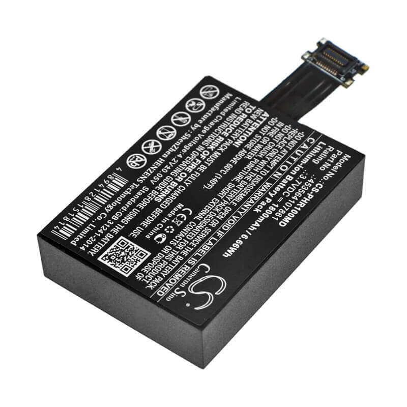 3.7V, Li-ion, 1800mAh, Medical battery fits Philips, 453564107861, Srr Measurements, Trnsbv1 Range, 6.66Wh Medical Cameron Sino Technology Limited (Medical)