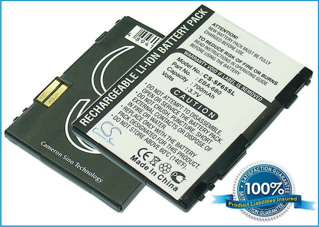 Battery For Philips Xenium F639, Xenium F760, Xenium F636 3.7v, 600mah - 2.22wh Batteries for Electronics Cameron Sino Technology Limited (Suspended)