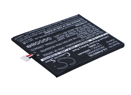 3.8V, Li-Polymer, 3000mAh, SmartPhone battery fits Philips, Ab3300awmc, W8510, Xenium W8510, 11.4Wh Mobile, SmartPhone Cameron Sino Technology Limited (Smartphone)