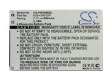 3.7V, Li-ion, 850mAh, SmartPhone battery fits Philips, A20vdw/3zp, Xenium X606, 3.15Wh Mobile, SmartPhone Cameron Sino Technology Limited (Smartphone)