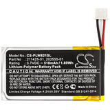 3.7V, Li-Polymer, 510mAh, Headset battery fits Plantronics, 202555-01, Savi 8210, Savi 8220, 1.89Wh Wireless Headset Cameron Sino Technology Limited