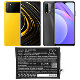 3.85V, Li-Polymer, 5700mAh, SmartPhone battery fits Poco, Redmi, Bn62, M2010j19ci, M3, 21.95Wh Mobile, SmartPhone Cameron Sino Technology Limited (Smartphone)