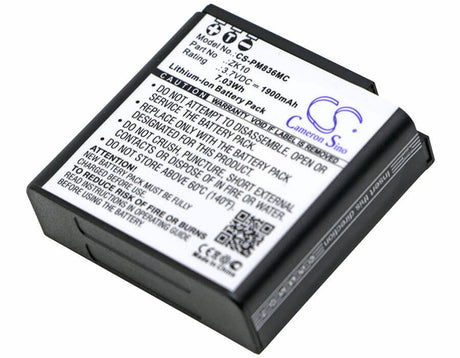 3.7V, Li-ion, 1900mAh, Camera battery fits Polaroid, Zk10, Im1836, 7.03Wh Camera Cameron Sino Technology Limited (Camera)